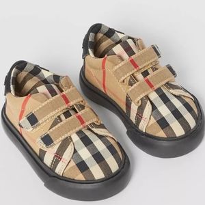 New Burberry Vintage Check Cotton Sneakers size 21